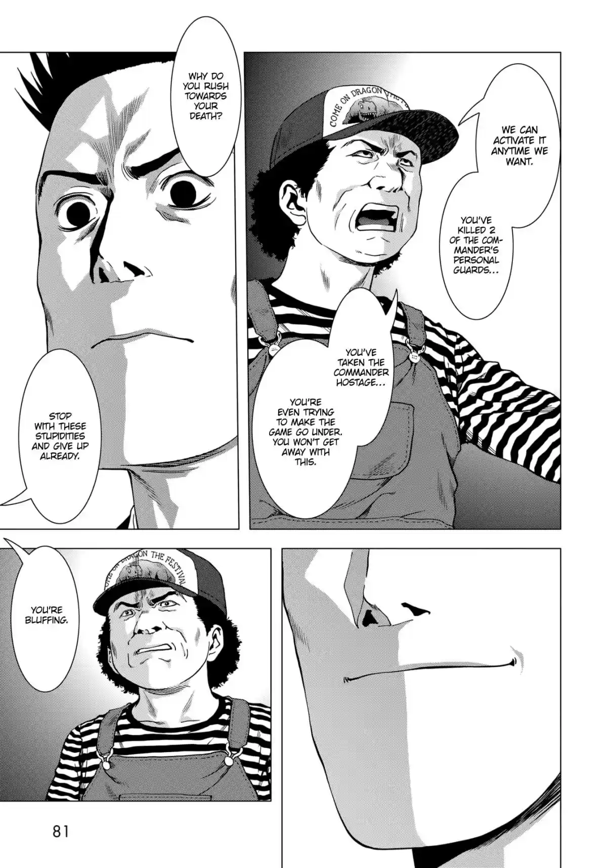 Btooom! Vol. 21 Ch. 99 Uprising