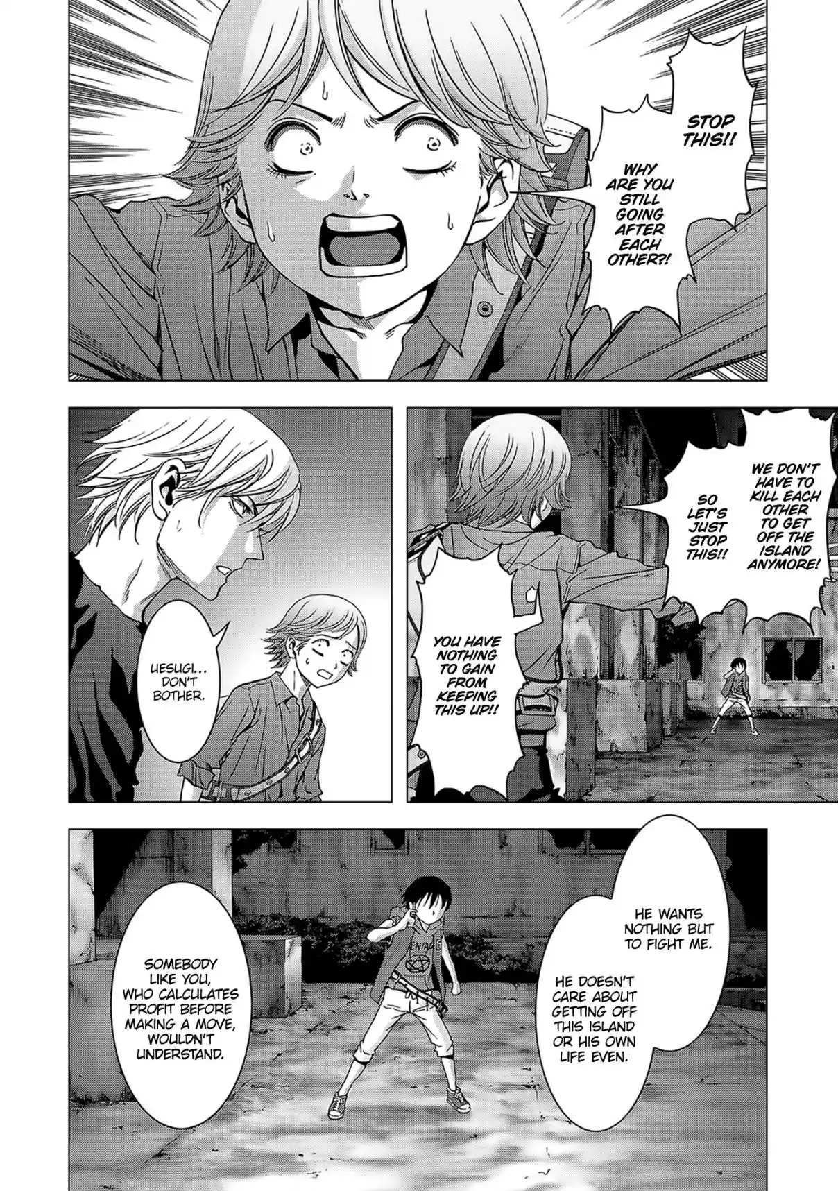 Btooom! Vol. 22 Ch. 102 Misery