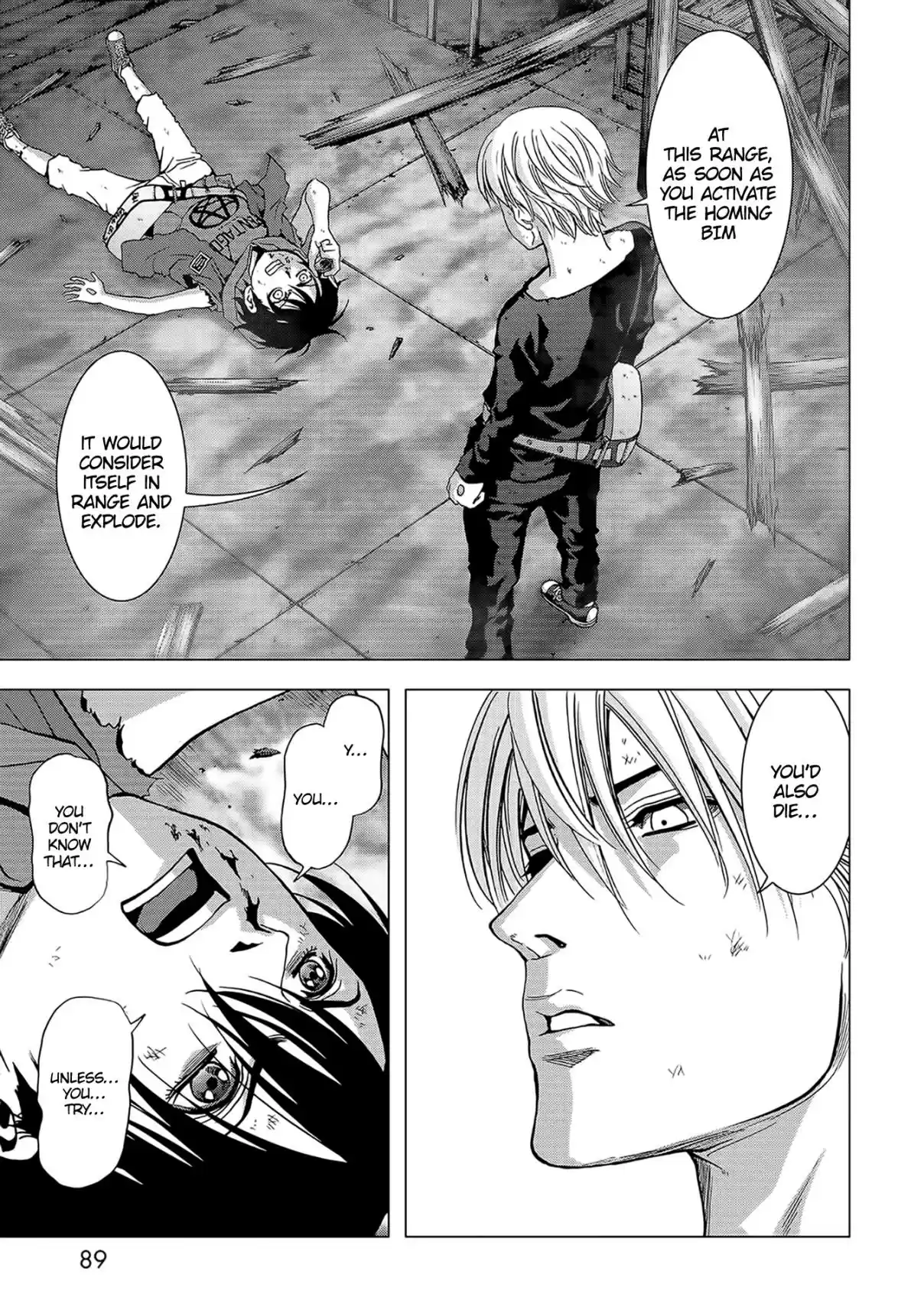 Btooom! Vol. 22 Ch. 103 Adversity