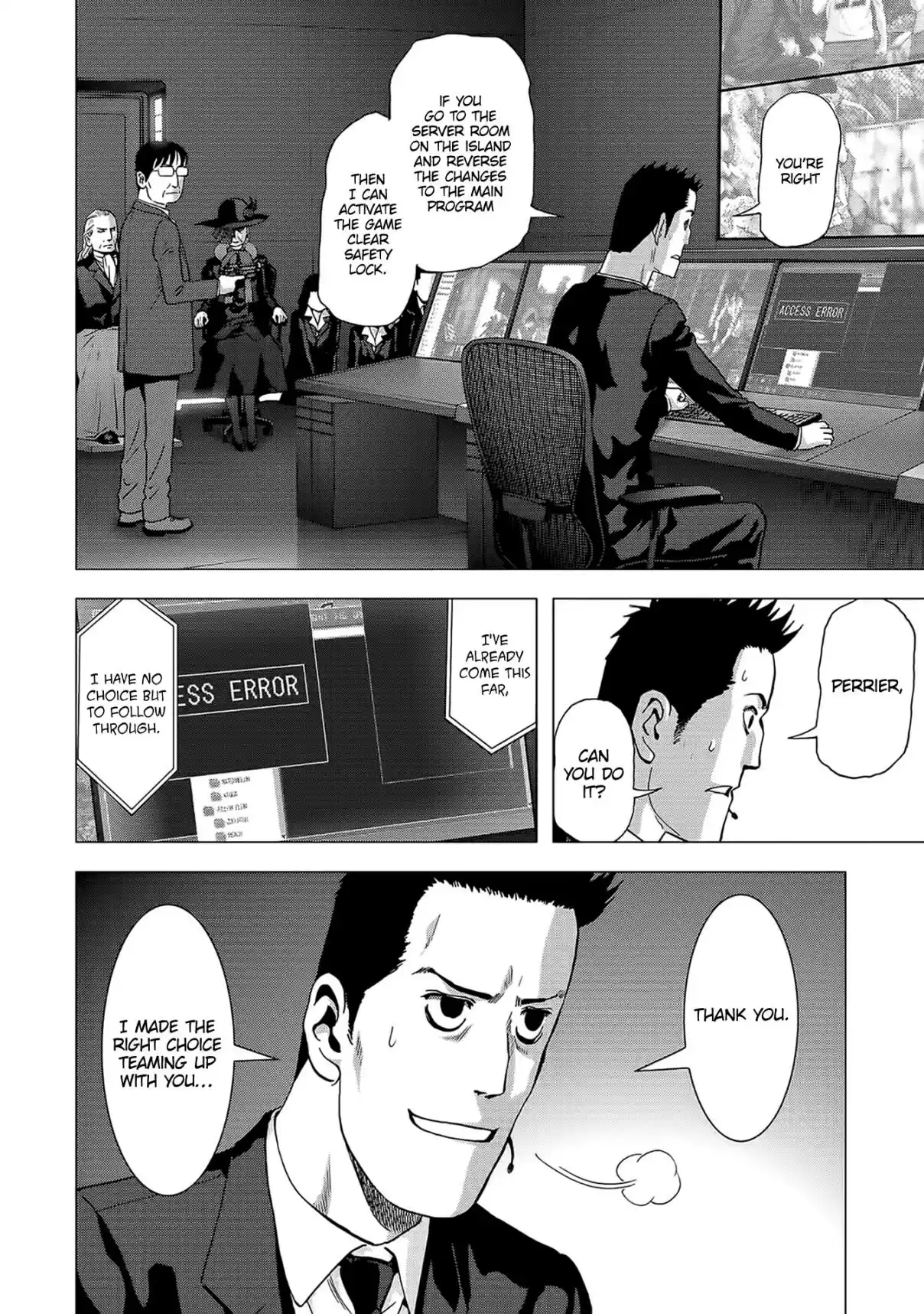 Btooom! Vol. 22 Ch. 104 Wishing for a Restart