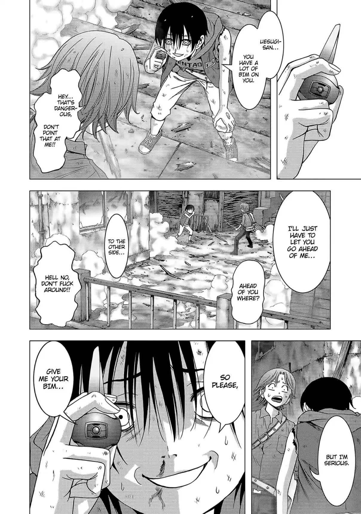 Btooom! Vol. 22 Ch. 104 Wishing for a Restart