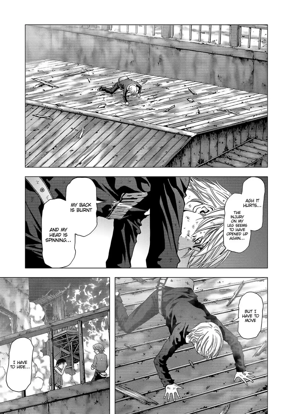 Btooom! Vol. 22 Ch. 104 Wishing for a Restart