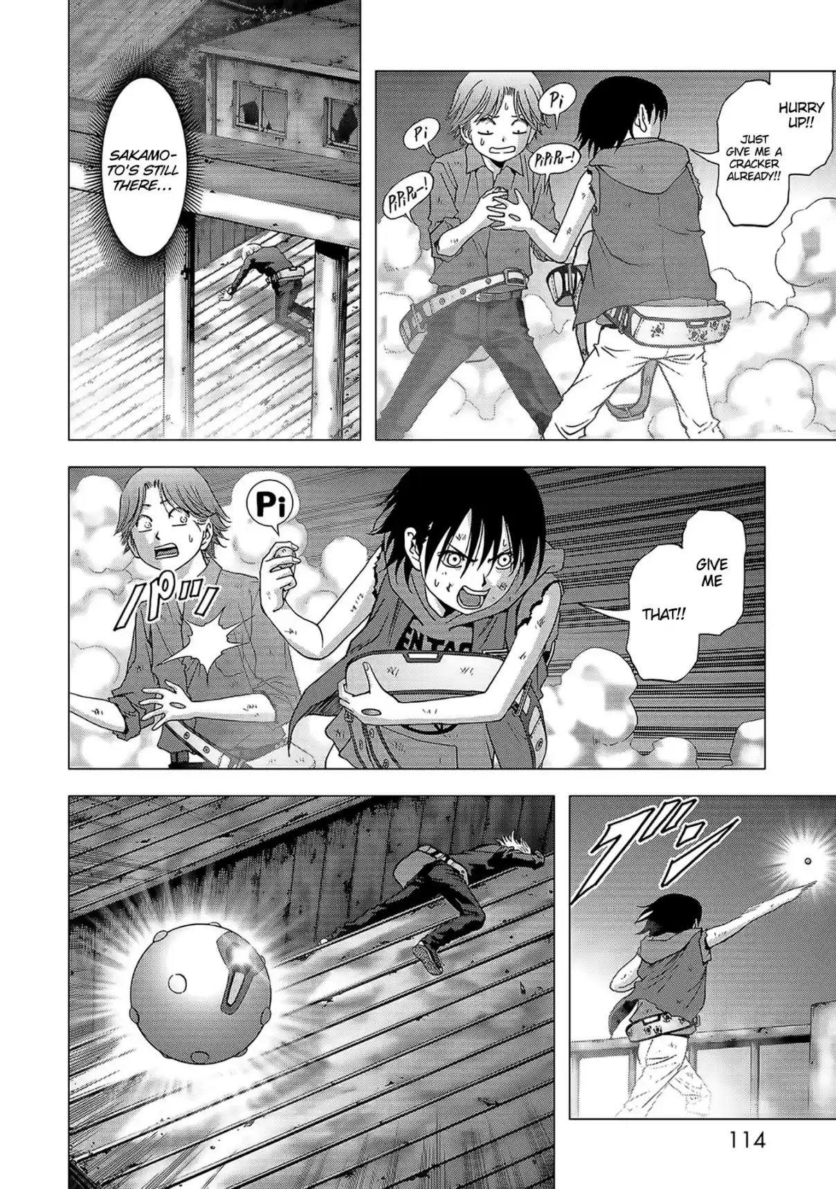 Btooom! Vol. 22 Ch. 104 Wishing for a Restart