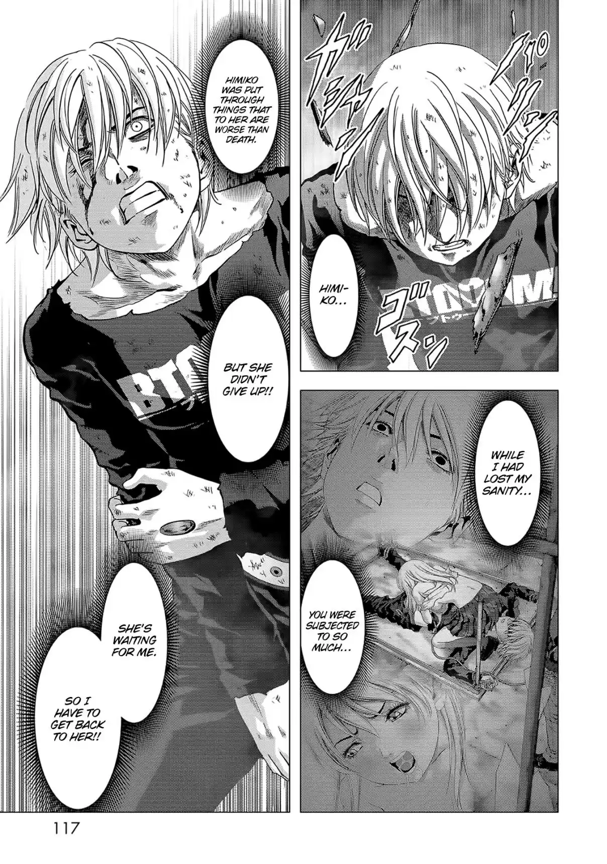 Btooom! Vol. 22 Ch. 104 Wishing for a Restart