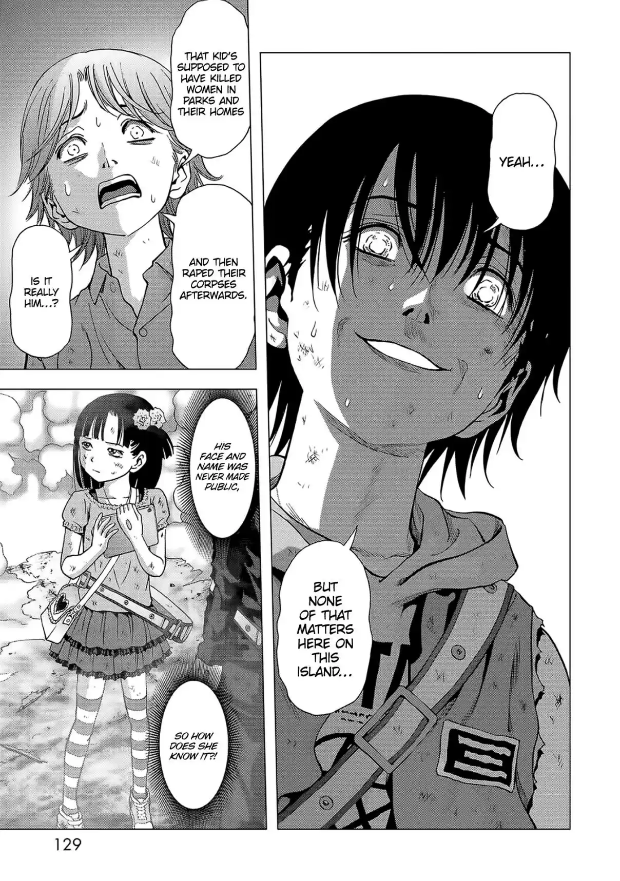 Btooom! Vol. 22 Ch. 104 Wishing for a Restart