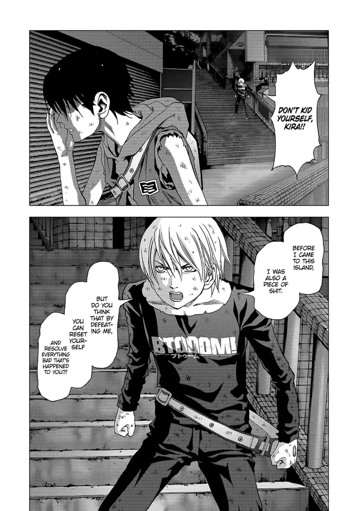 Btooom! Vol. 22 Ch. 104 Wishing for a Restart