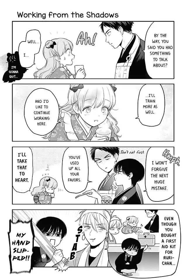 Buddha Cafe Ch. 28 Working from the Shadows