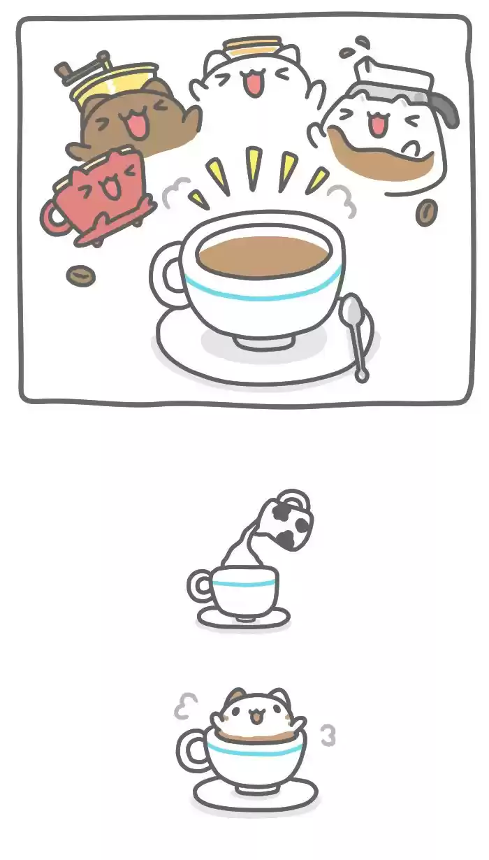 BugCat Capoo Ch. 329 Coffee Squad!