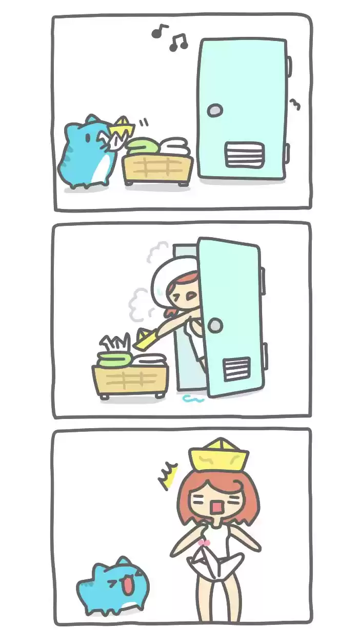 BugCat Capoo Ch. 339 Folding Clothes