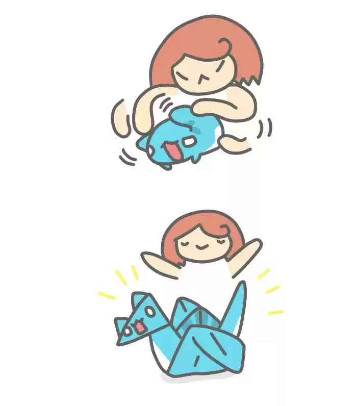 BugCat Capoo Ch. 339 Folding Clothes