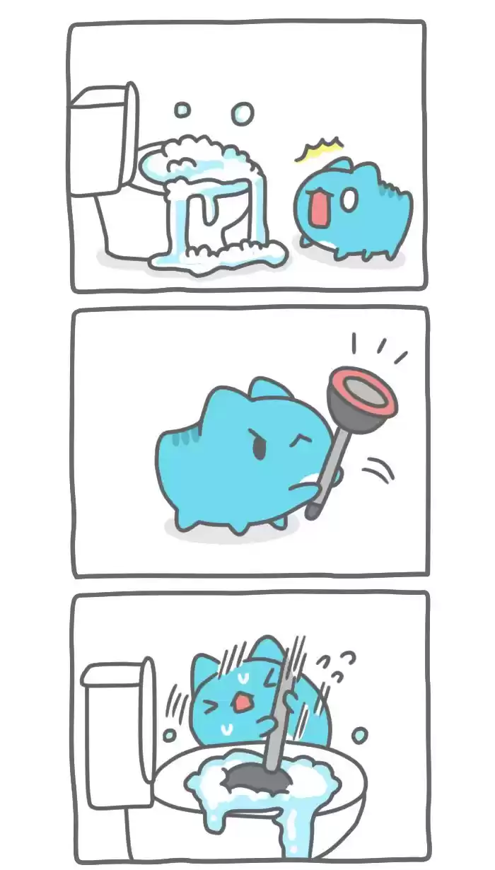 BugCat Capoo Ch. 349 Clogged Toilet