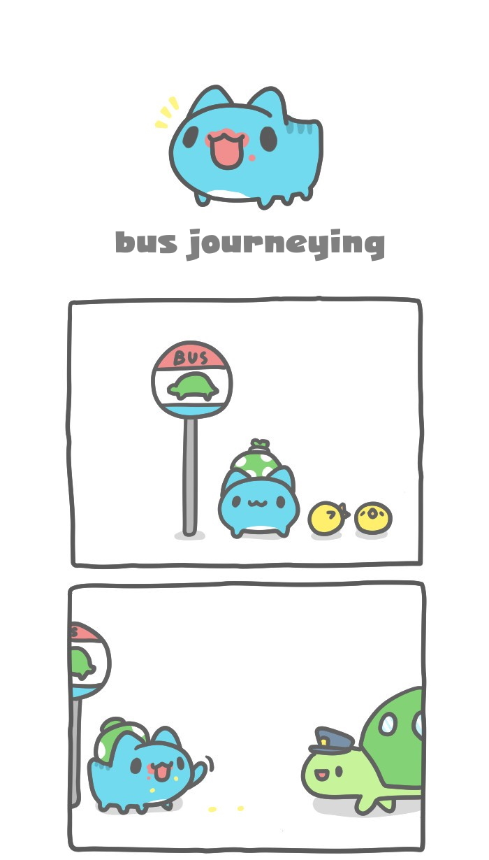 BugCat Capoo Ch. 408 bus journeying
