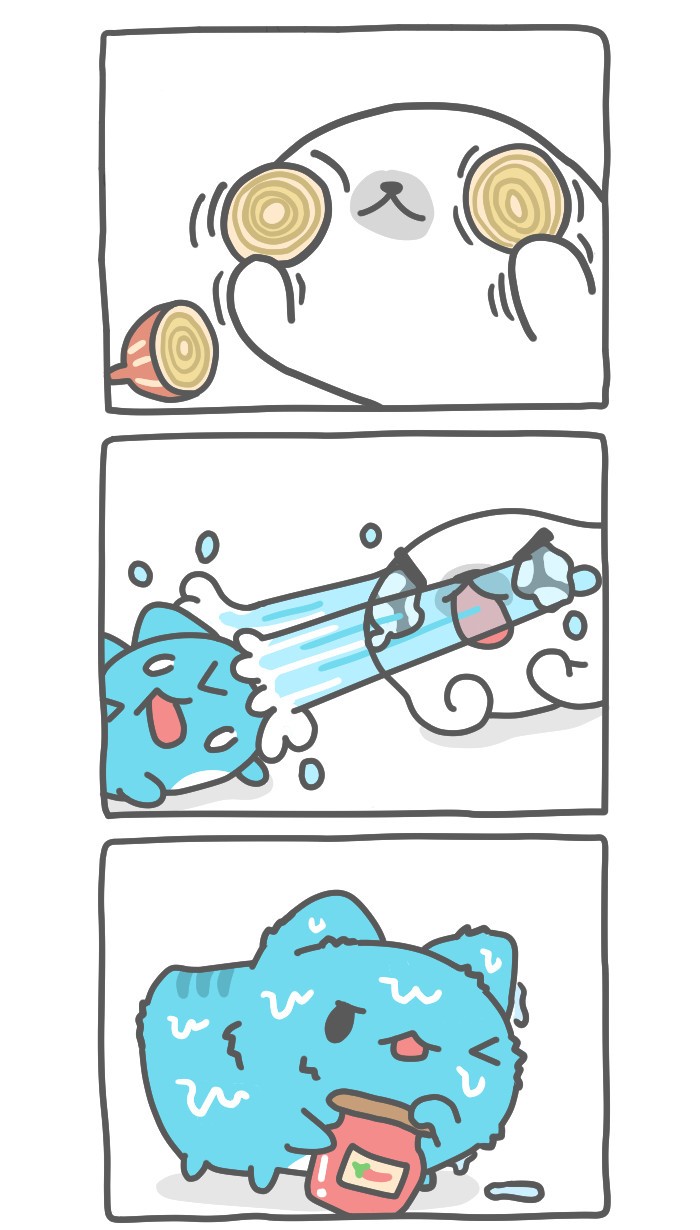 BugCat Capoo Ch. 443 teary eye showdown