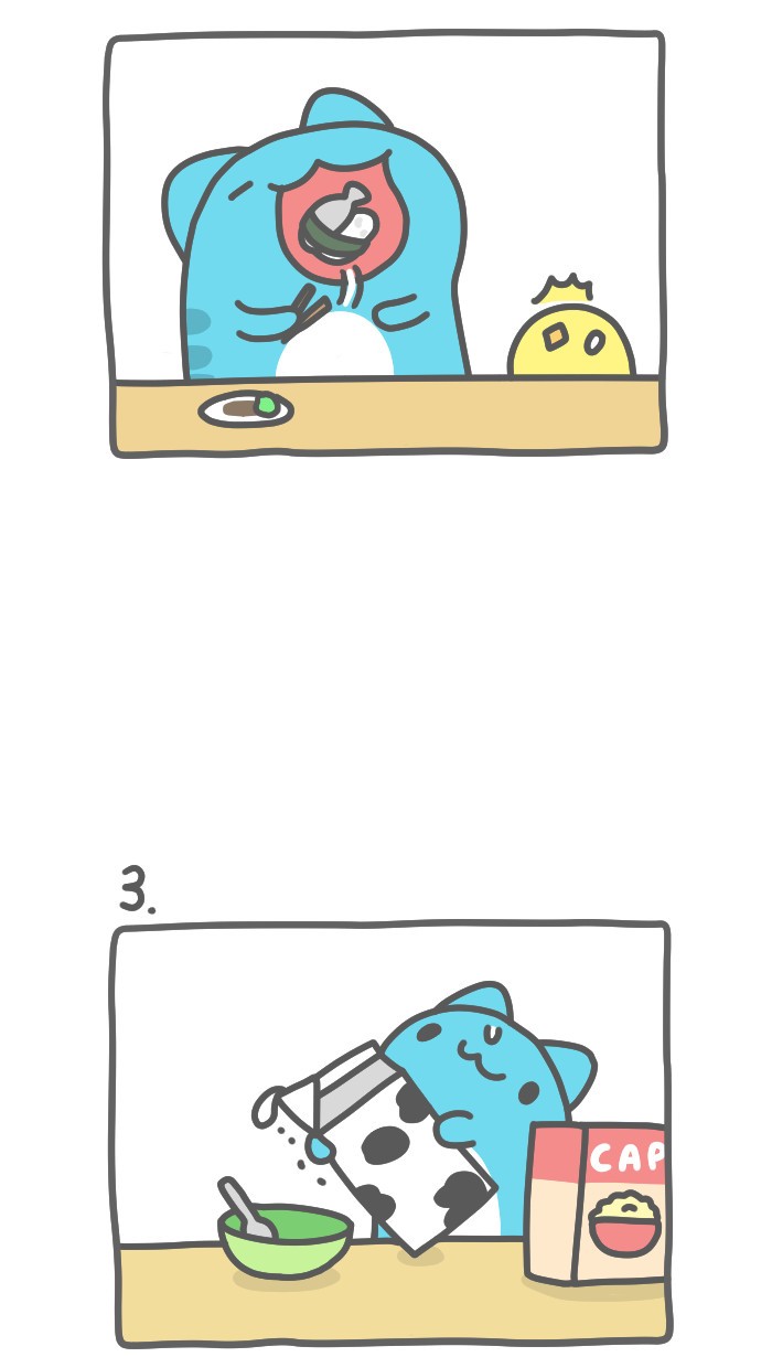 BugCat Capoo Ch. 459 eat daily