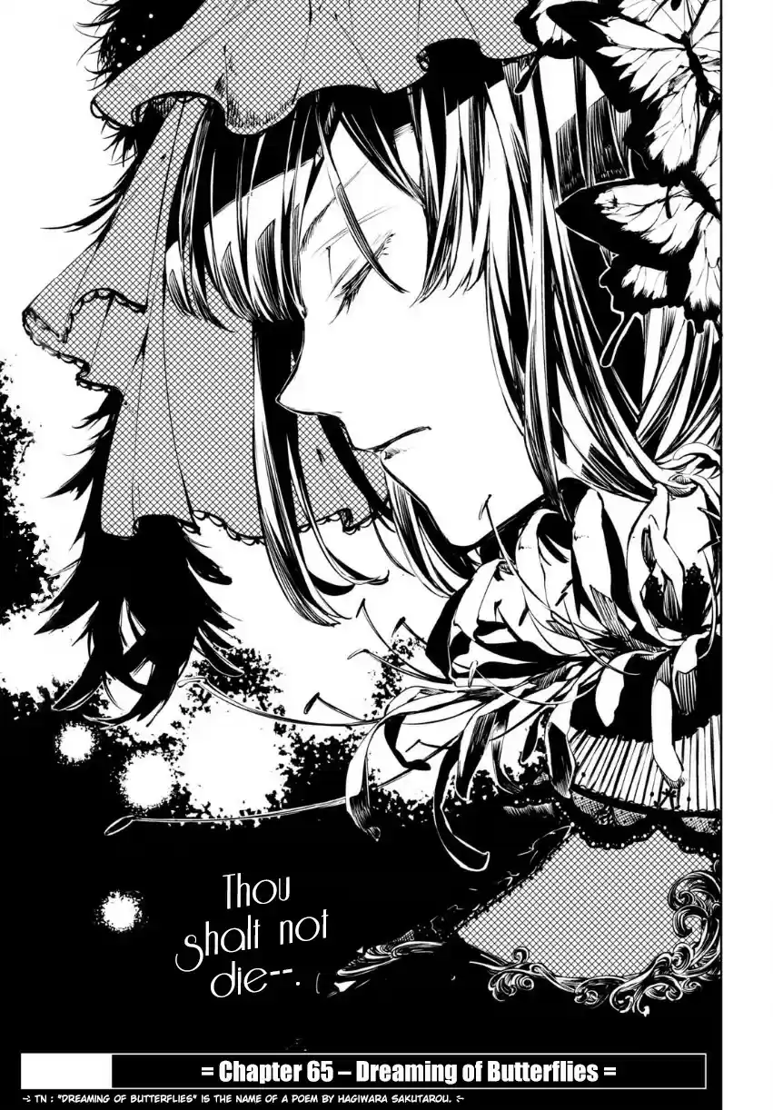 Bungo Stray Dogs Ch. 65 Dreaming of Butterflies
