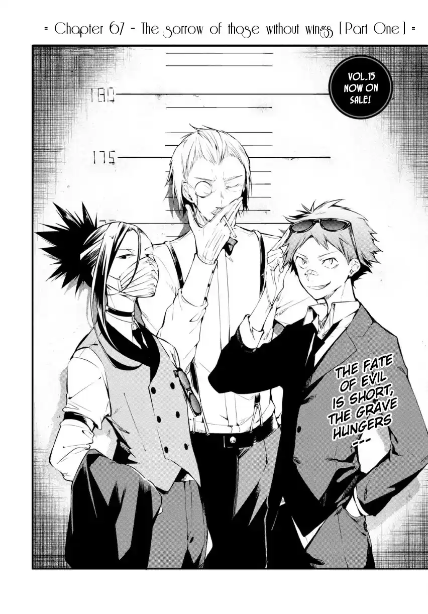 Bungo Stray Dogs Ch. 67 The Sorrow of Those Without Wings