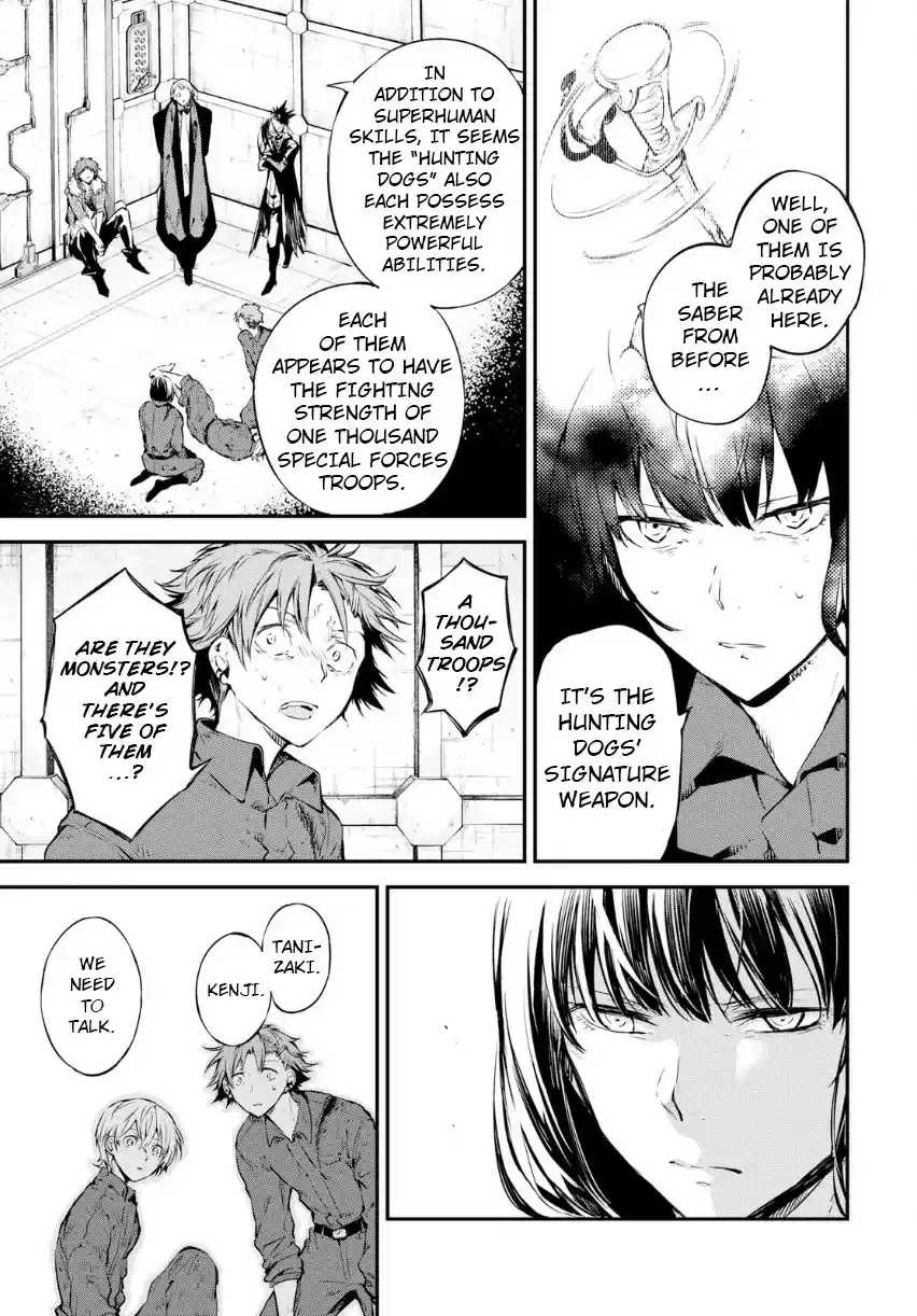 Bungo Stray Dogs Ch. 67 The Sorrow of Those Without Wings
