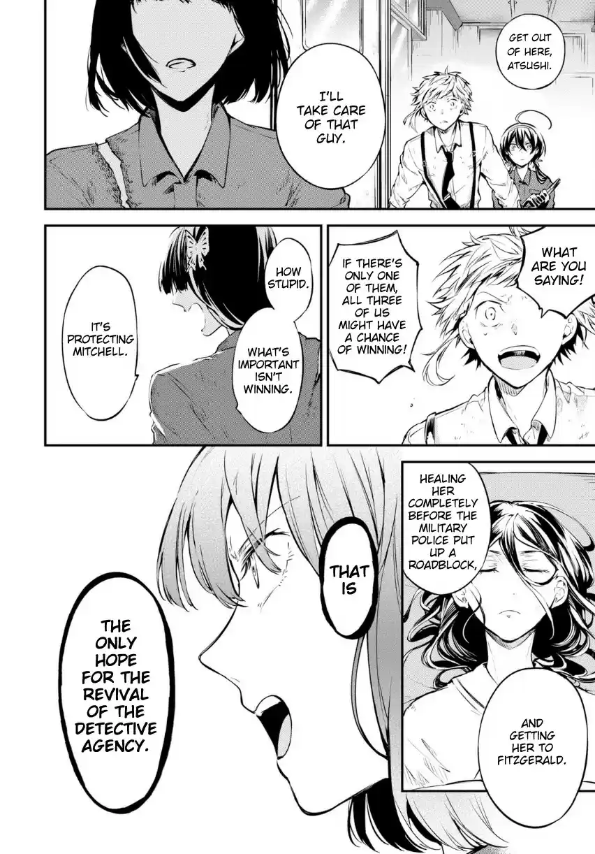 Bungo Stray Dogs Ch. 67 The Sorrow of Those Without Wings