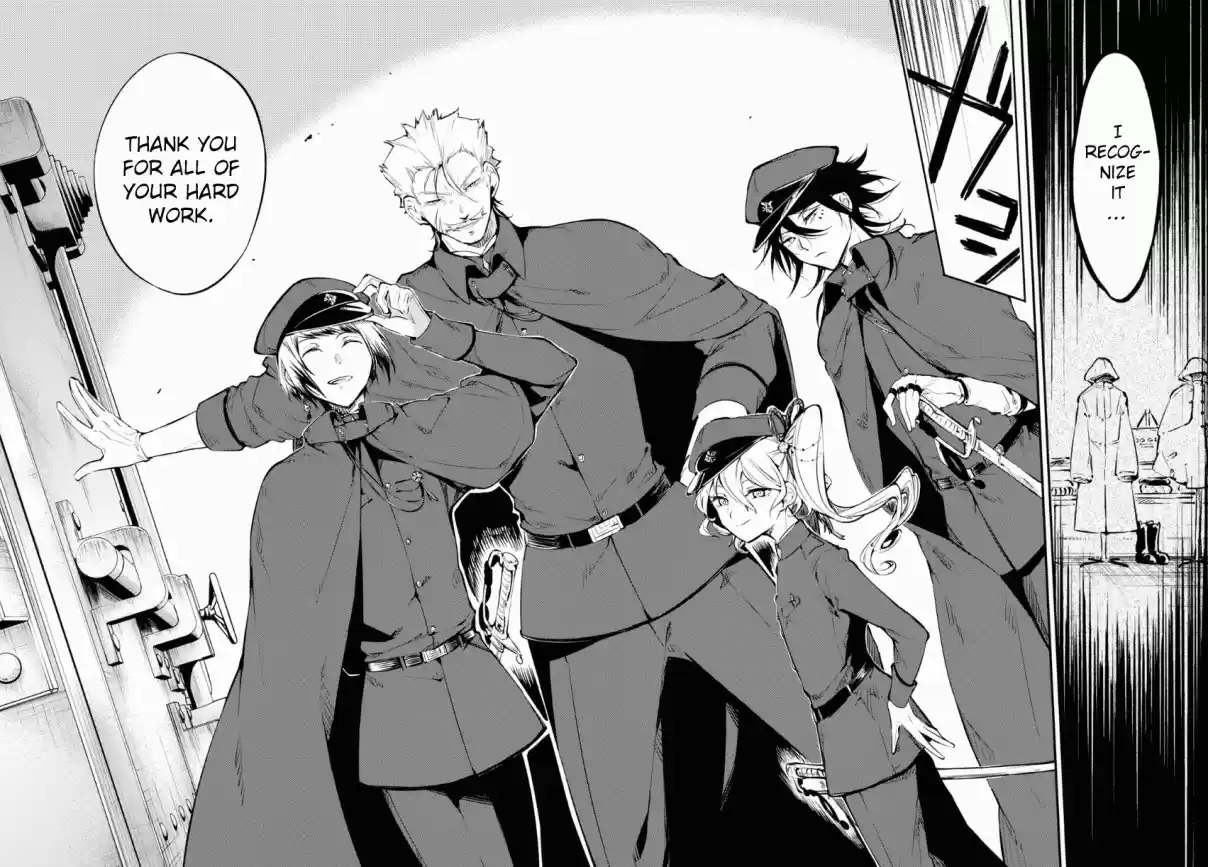 Bungo Stray Dogs Ch. 68 The Sorrow of Those Without Wings Part 2