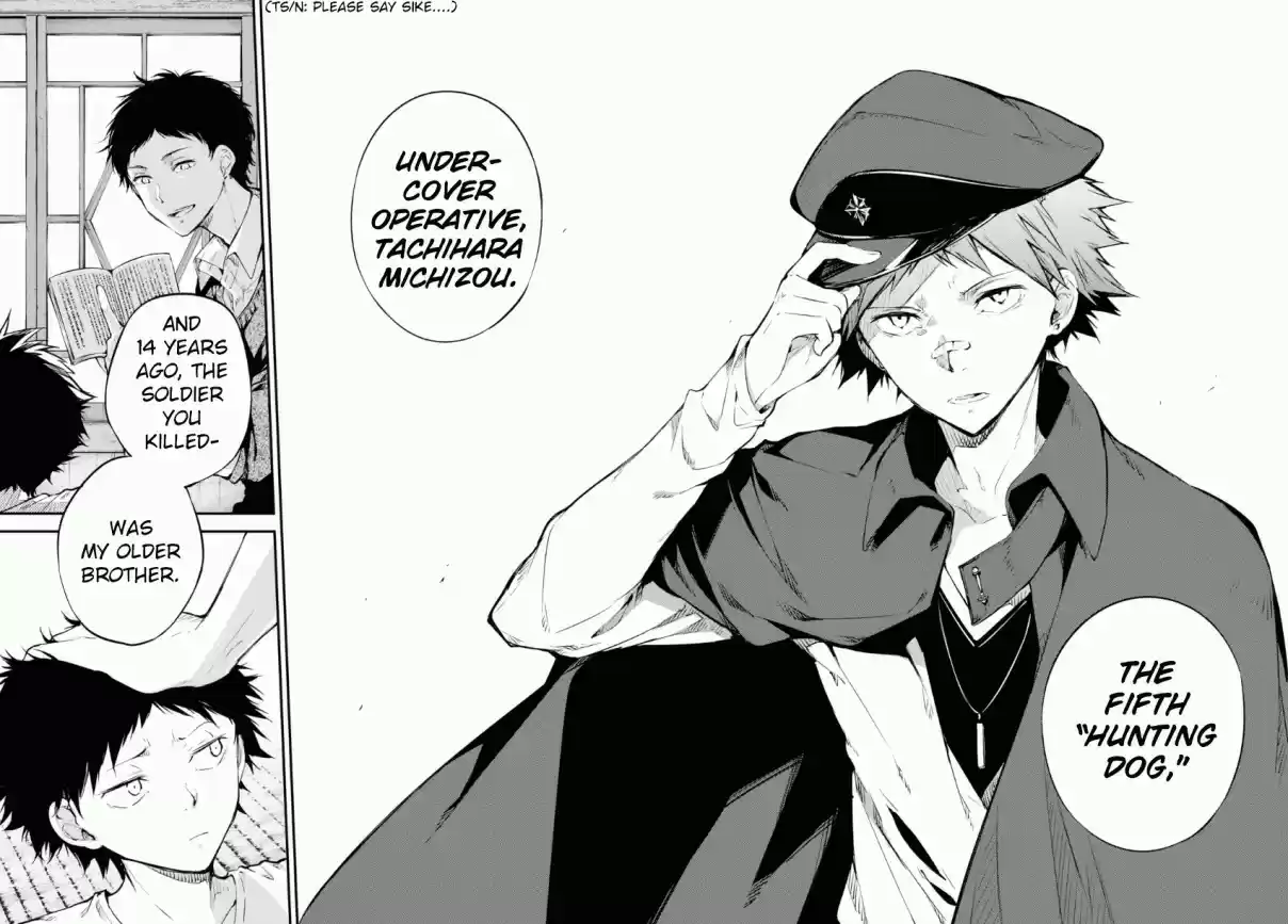 Bungo Stray Dogs Ch. 68 The Sorrow of Those Without Wings Part 2