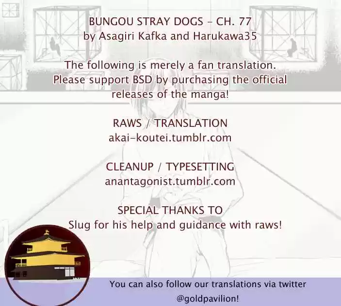Bungo Stray Dogs Ch. 77 Skyfall Part 4