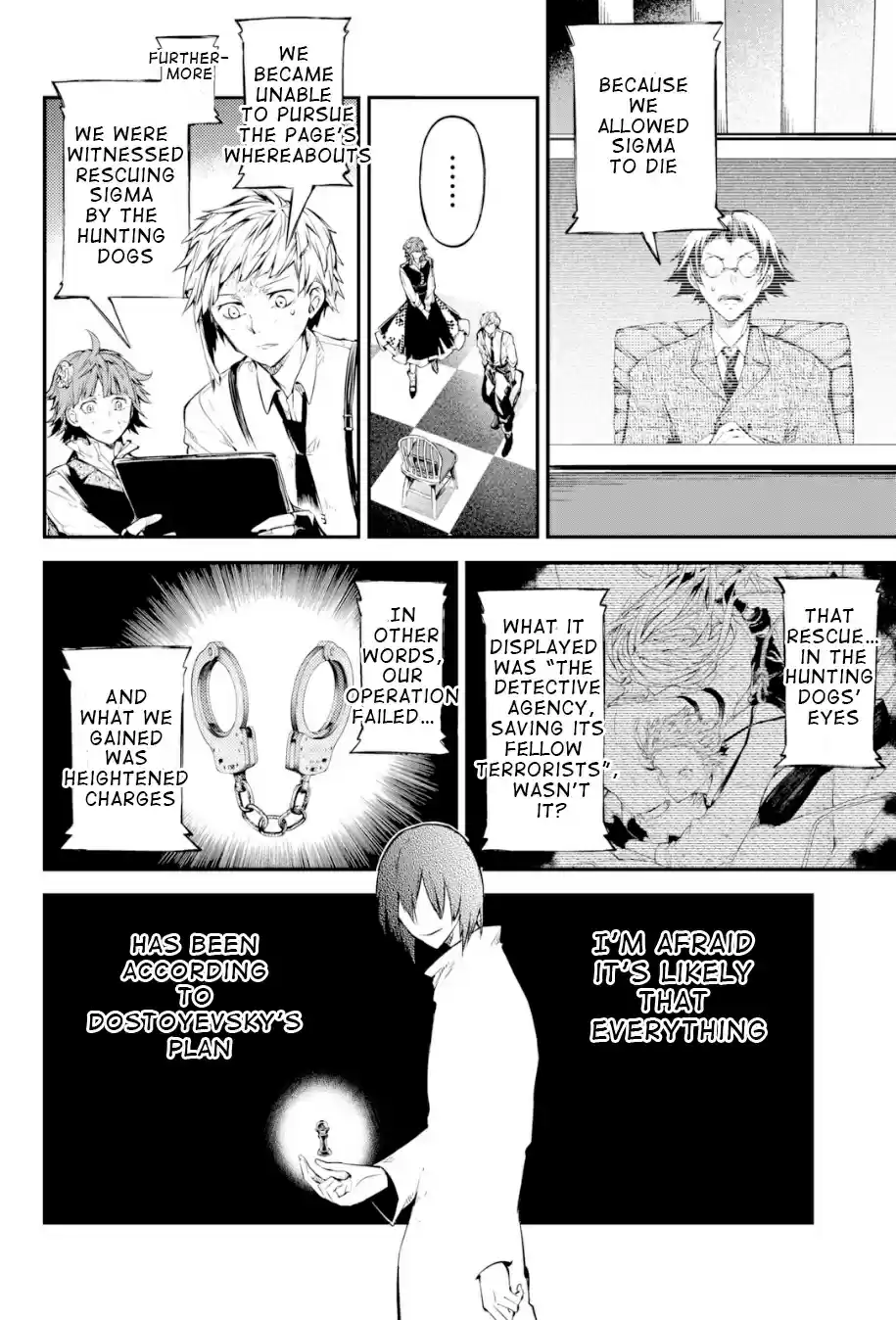 Bungo Stray Dogs Ch. 77 Skyfall Part 4
