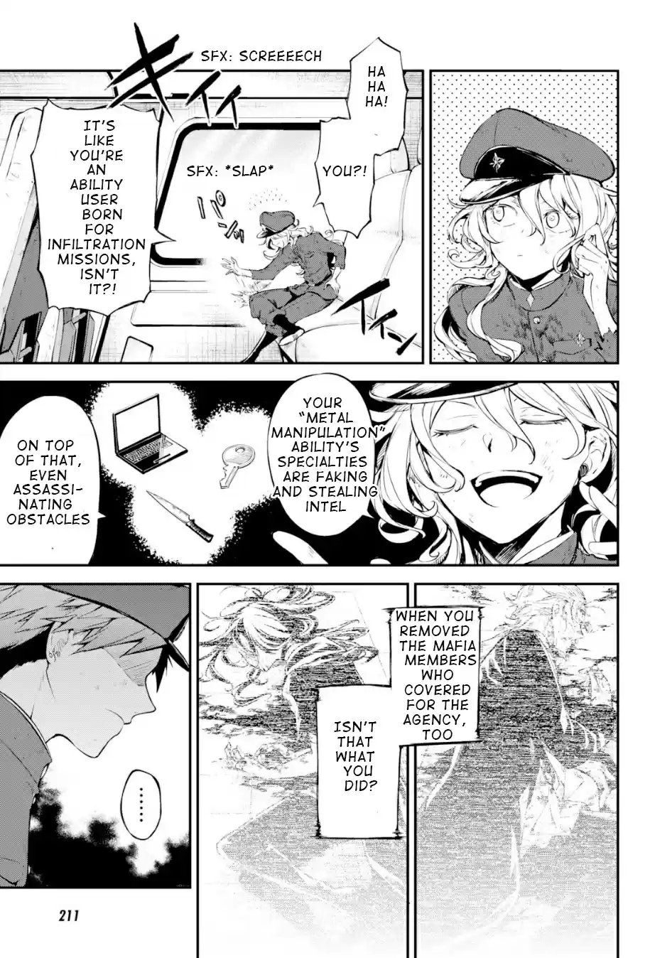 Bungo Stray Dogs Ch. 77 Skyfall Part 4