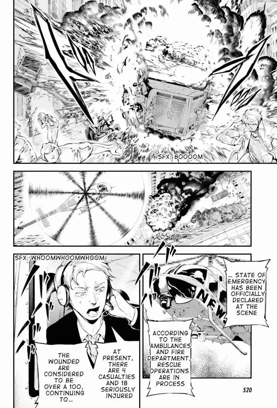 Bungo Stray Dogs Ch. 78 To Threaten God, Part 1