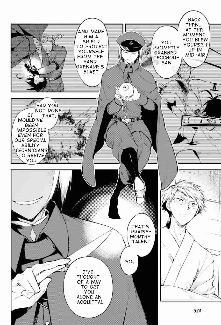 Bungo Stray Dogs Ch. 78 To Threaten God, Part 1