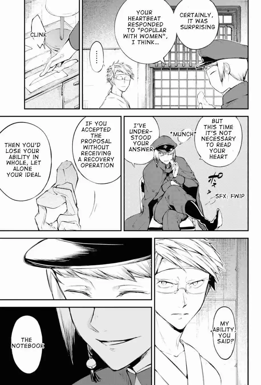 Bungo Stray Dogs Ch. 78 To Threaten God, Part 1