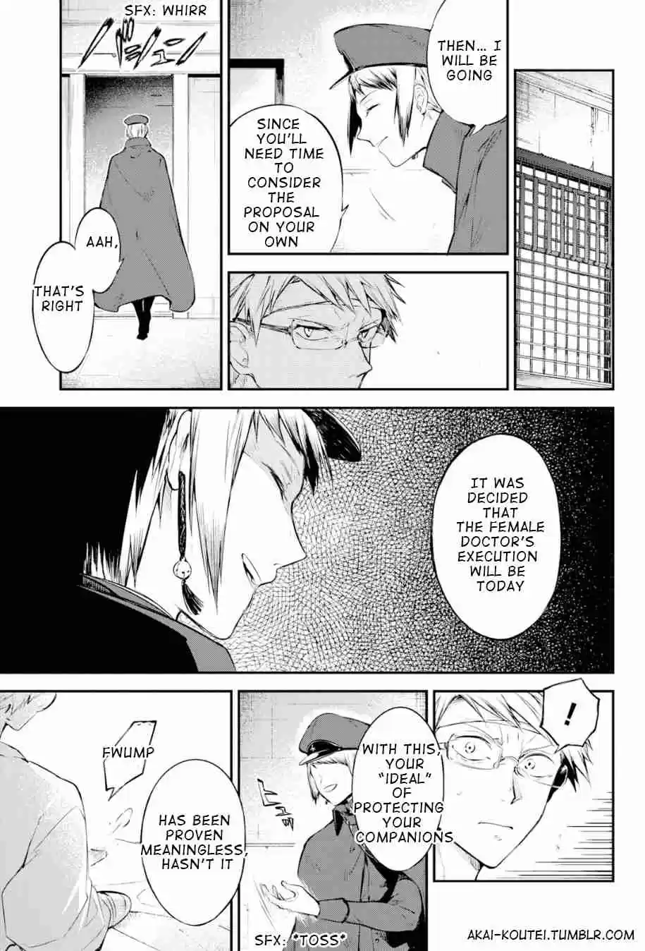 Bungo Stray Dogs Ch. 78 To Threaten God, Part 1