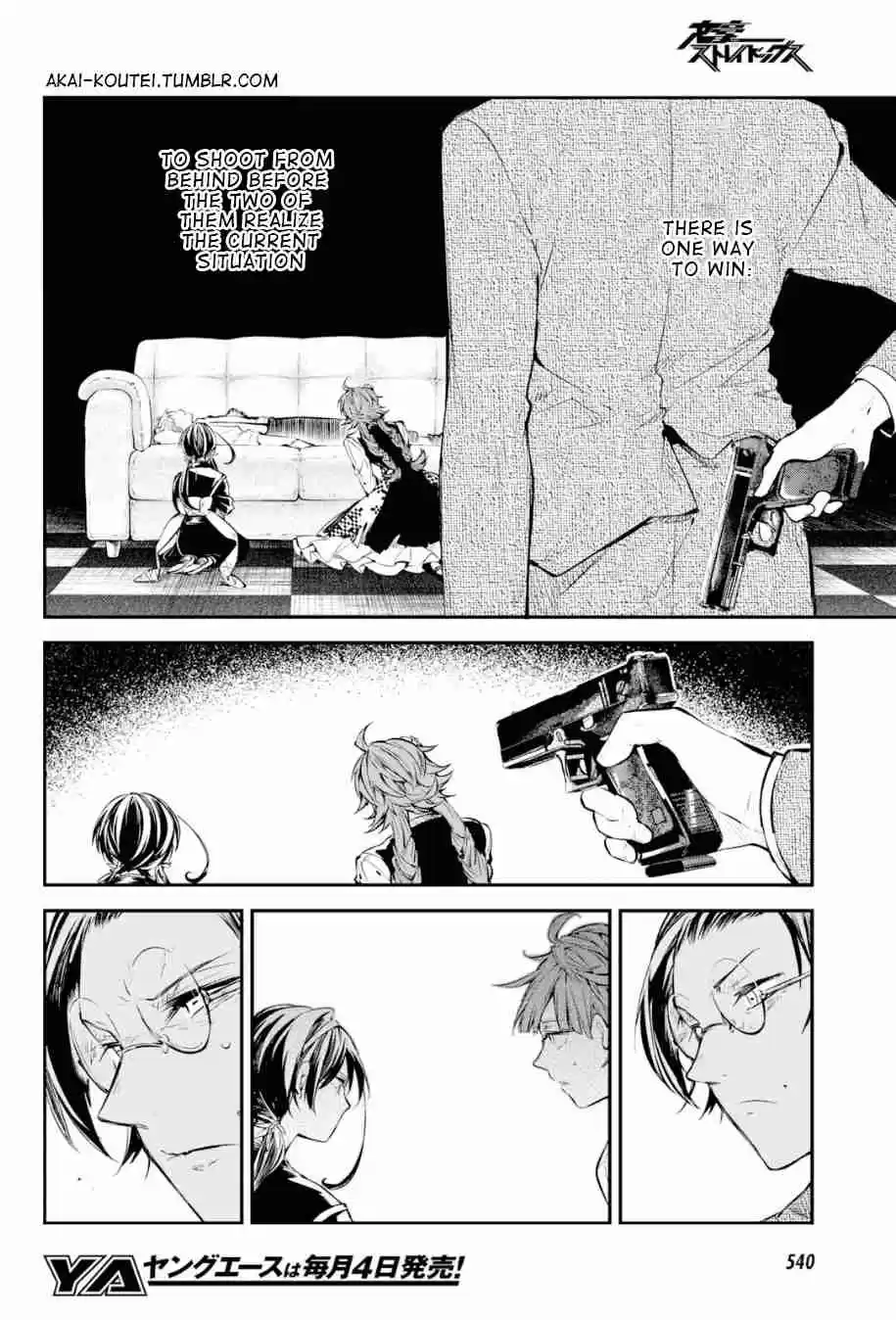 Bungo Stray Dogs Ch. 78 To Threaten God, Part 1