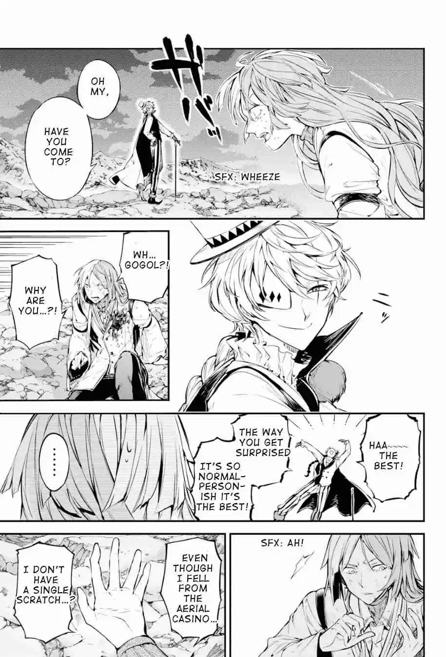 Bungo Stray Dogs Ch. 78 To Threaten God, Part 1