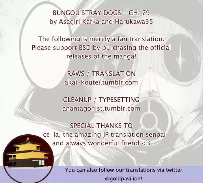 Bungo Stray Dogs Ch. 79 To Threaten God, Part 2