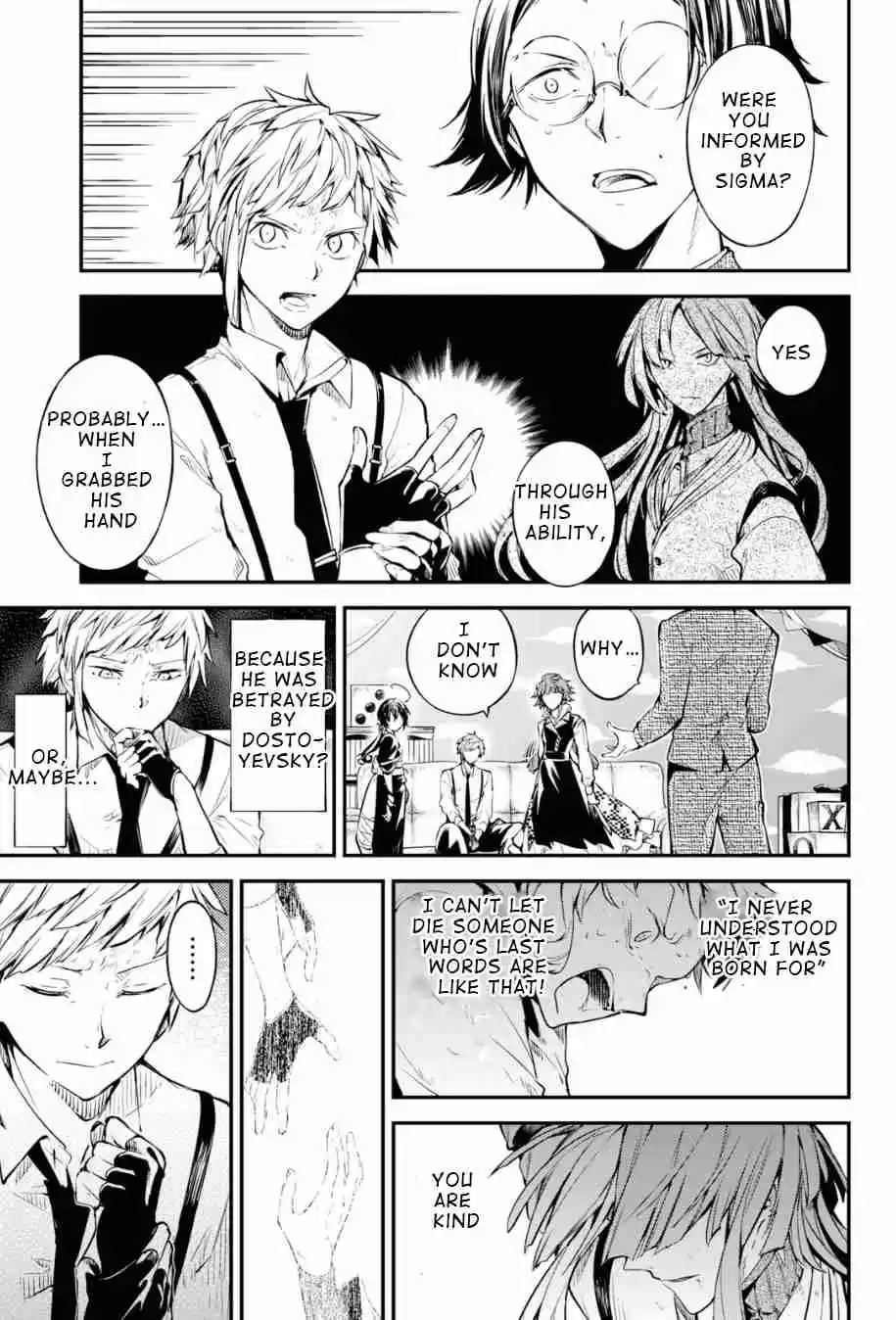 Bungo Stray Dogs Ch. 79 To Threaten God, Part 2