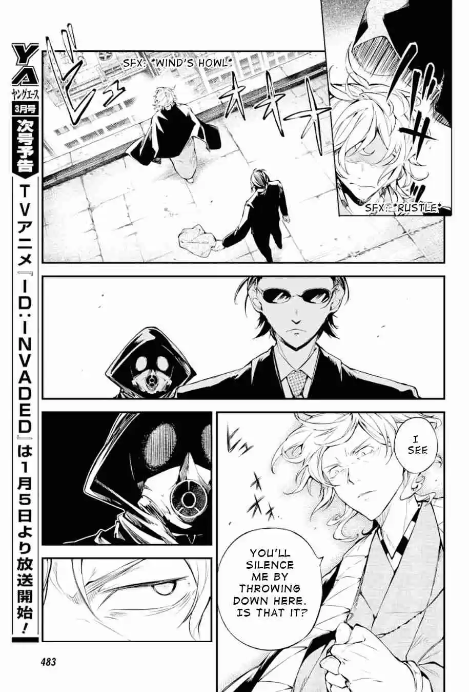 Bungo Stray Dogs Ch. 79 To Threaten God, Part 2