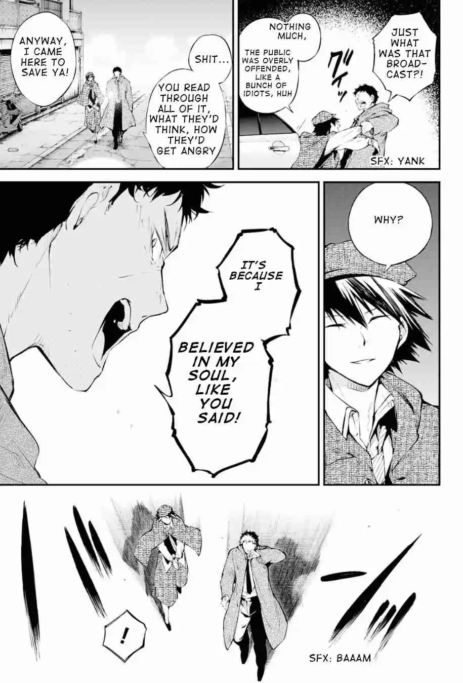 Bungo Stray Dogs Ch. 81 The Strongest Man, Final Part