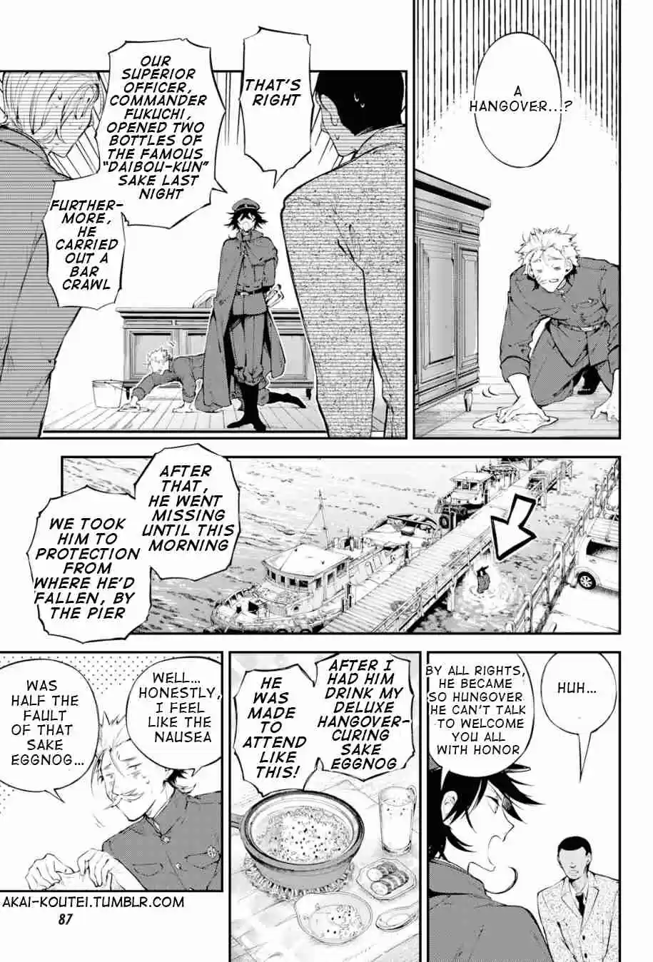 Bungo Stray Dogs Ch. 81 The Strongest Man, Final Part