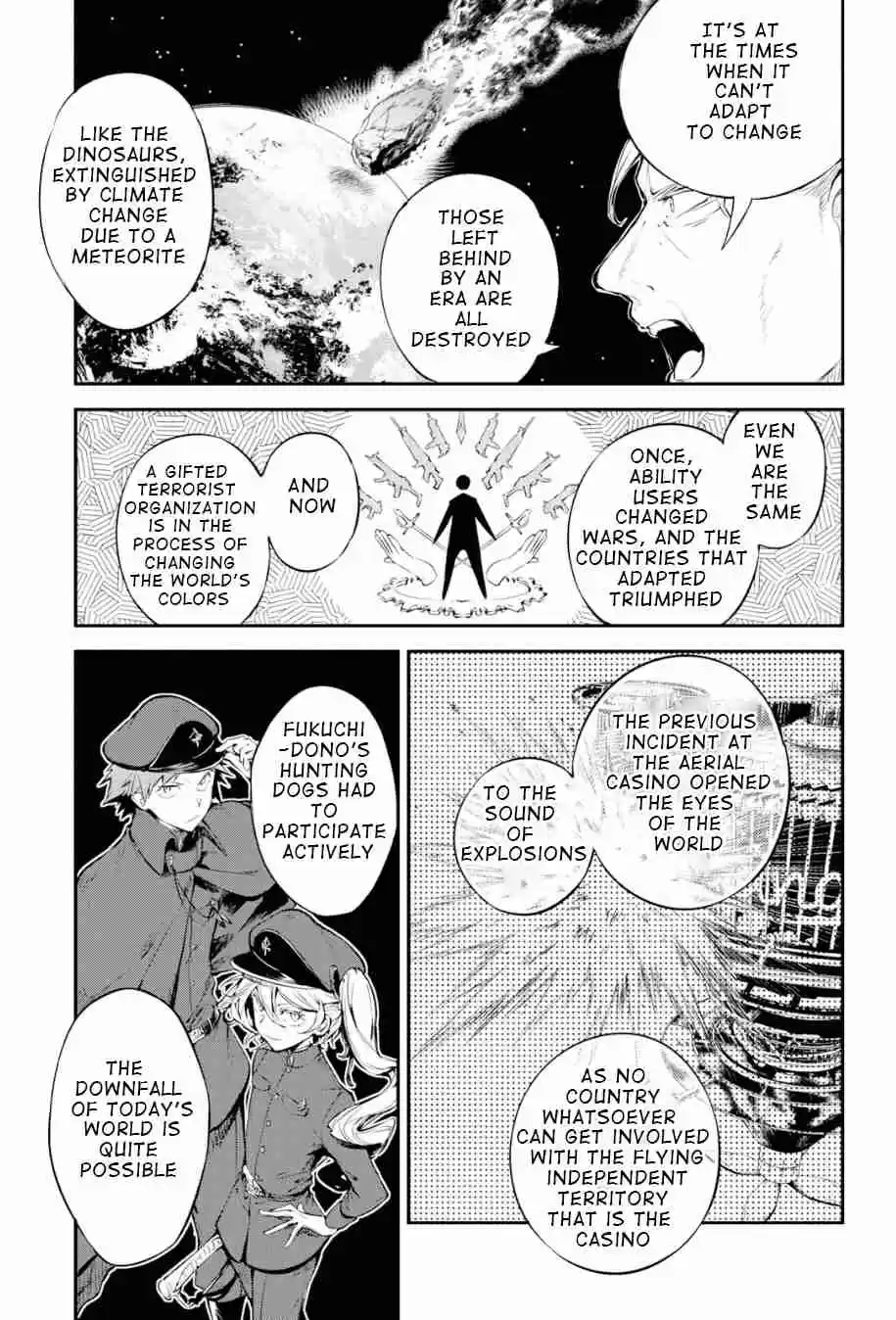 Bungo Stray Dogs Ch. 81 The Strongest Man, Final Part