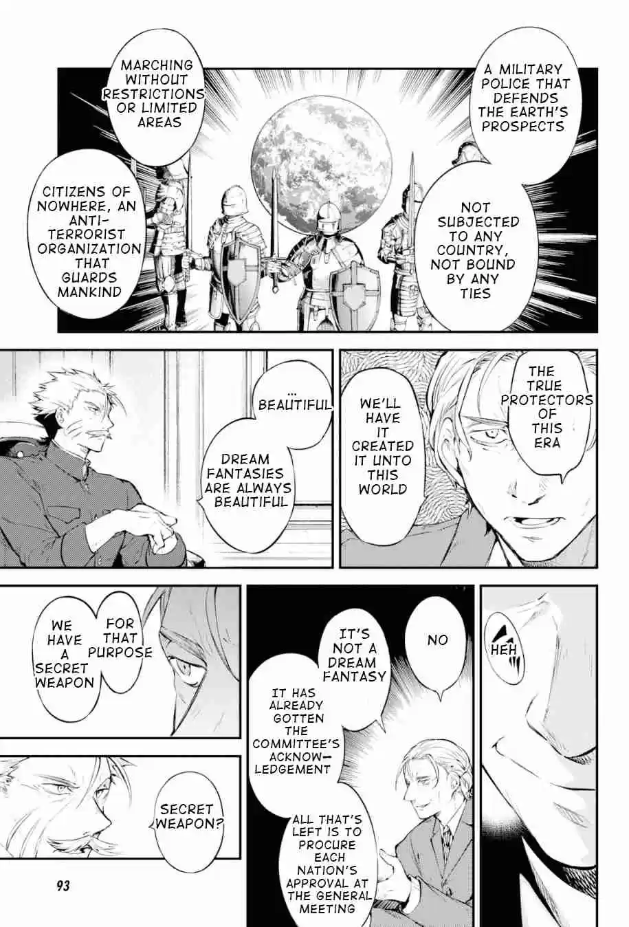 Bungo Stray Dogs Ch. 81 The Strongest Man, Final Part