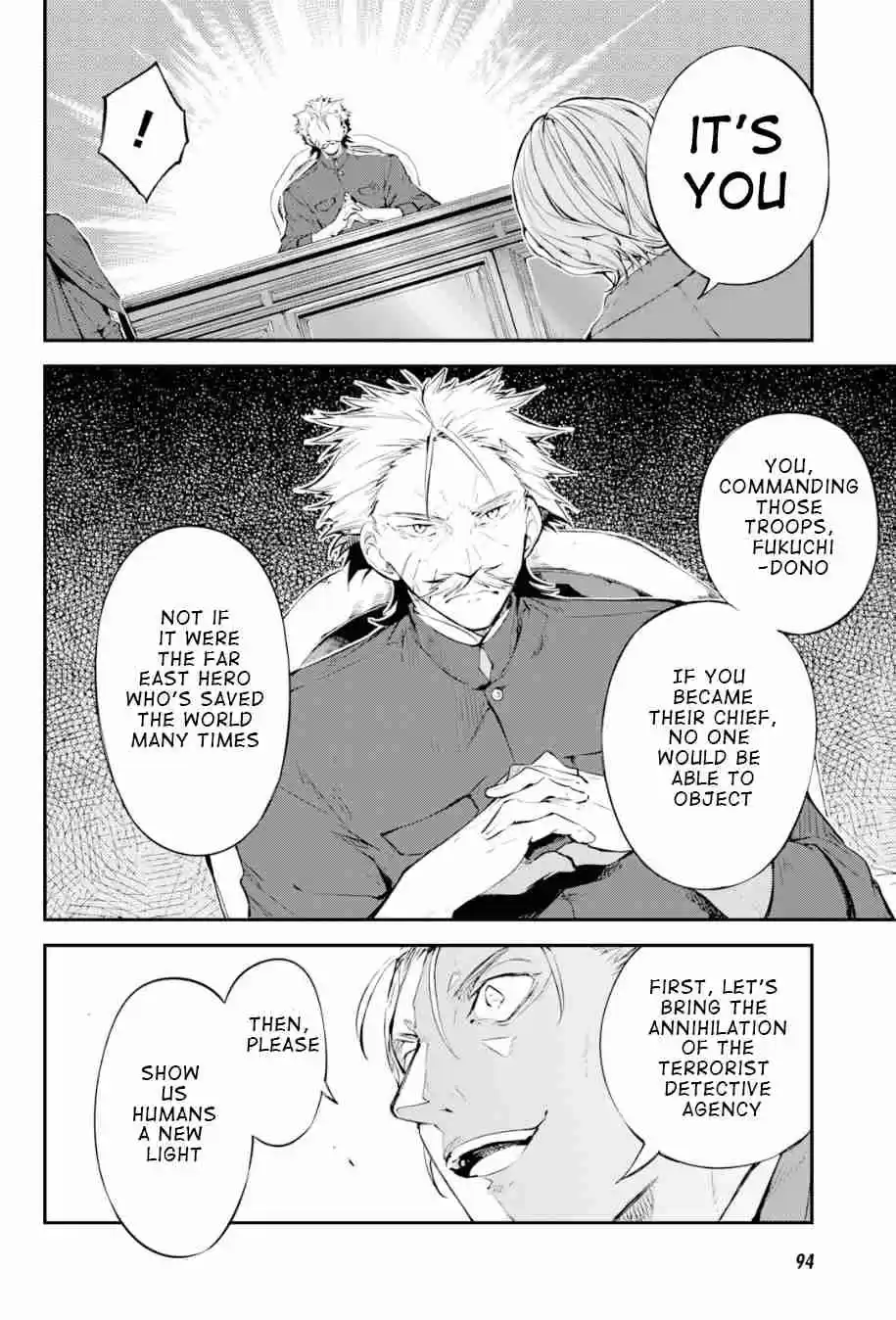 Bungo Stray Dogs Ch. 81 The Strongest Man, Final Part