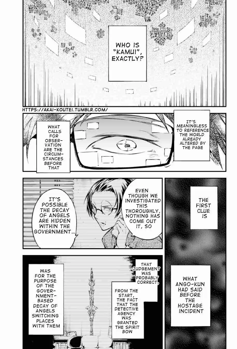 Bungo Stray Dogs Ch. 83 Towards the Full Answer, Part 1