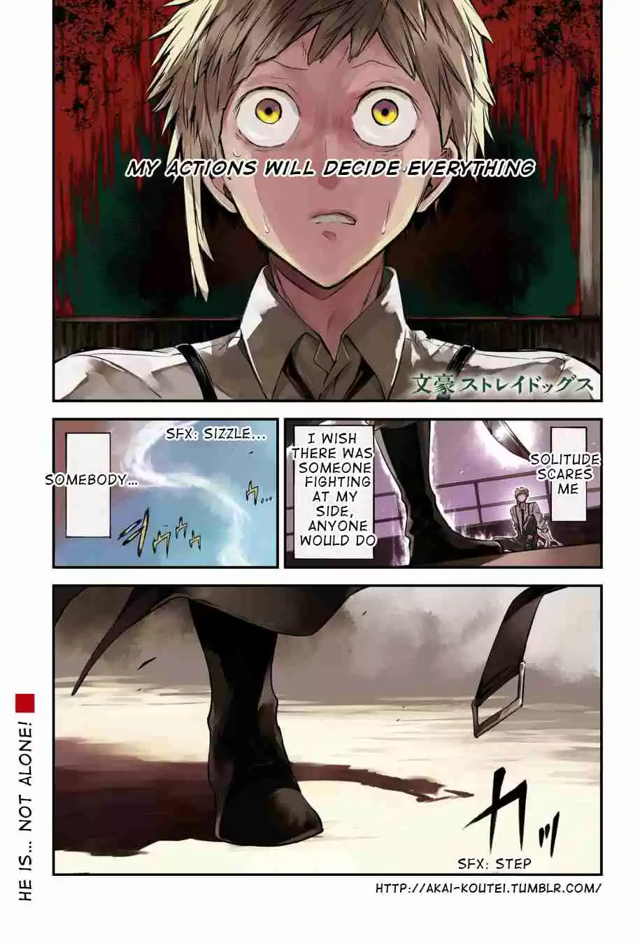 Bungo Stray Dogs Ch. 84 Hero VS. Criminal