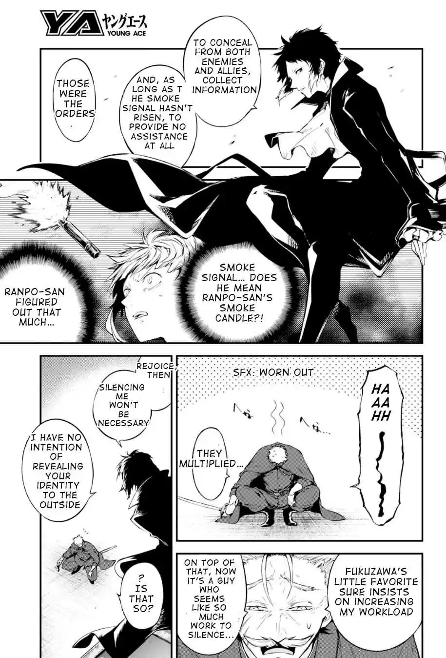 Bungo Stray Dogs Ch. 84 Hero VS. Criminal