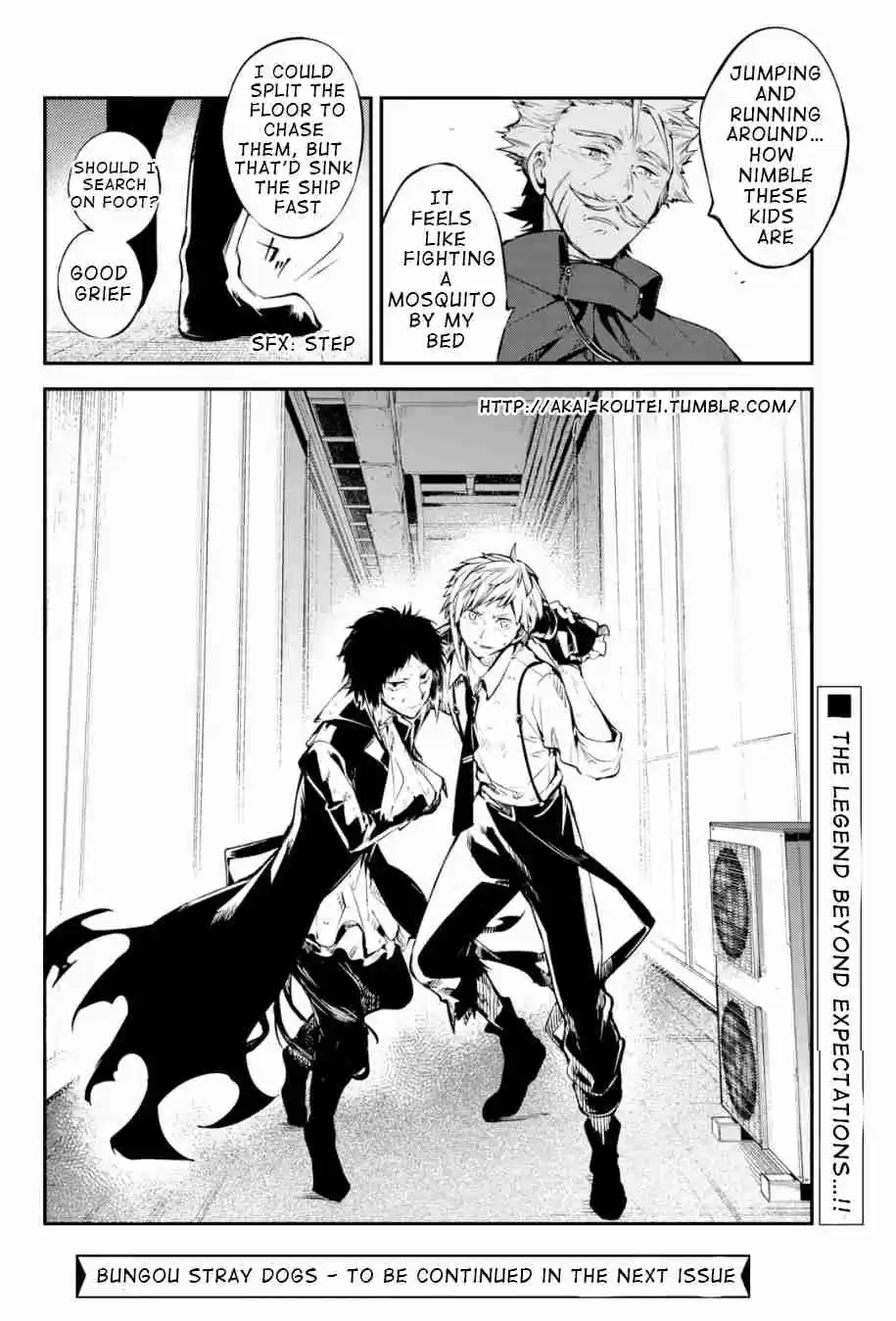 Bungo Stray Dogs Ch. 84 Hero VS. Criminal