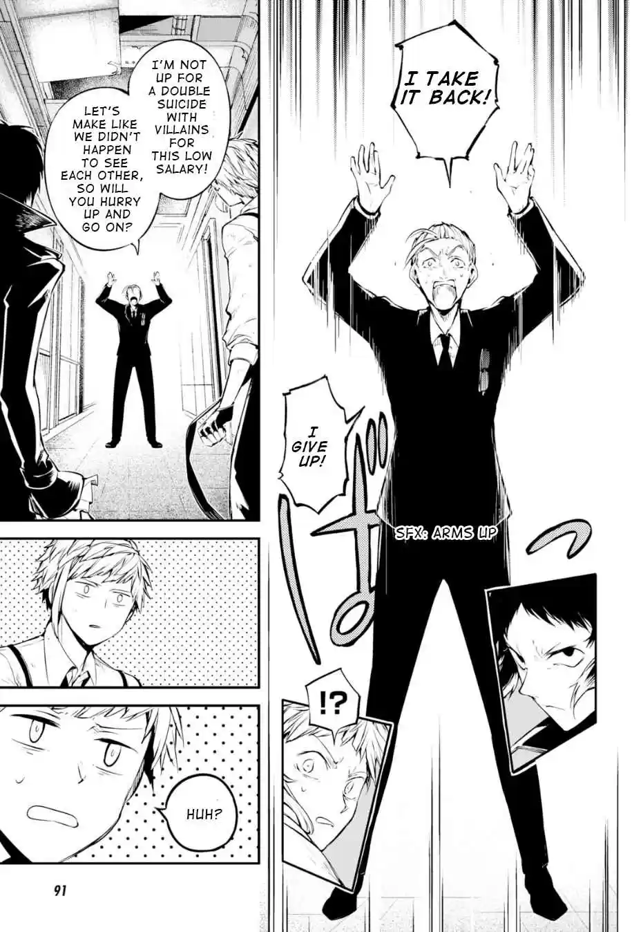 Bungo Stray Dogs Ch. 84.5 Hero VS Criminal