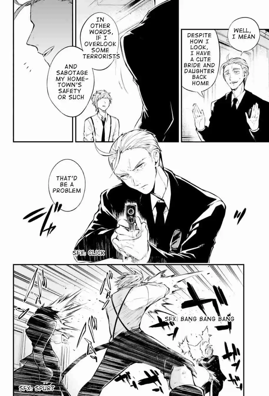 Bungo Stray Dogs Ch. 84.5 Hero VS Criminal