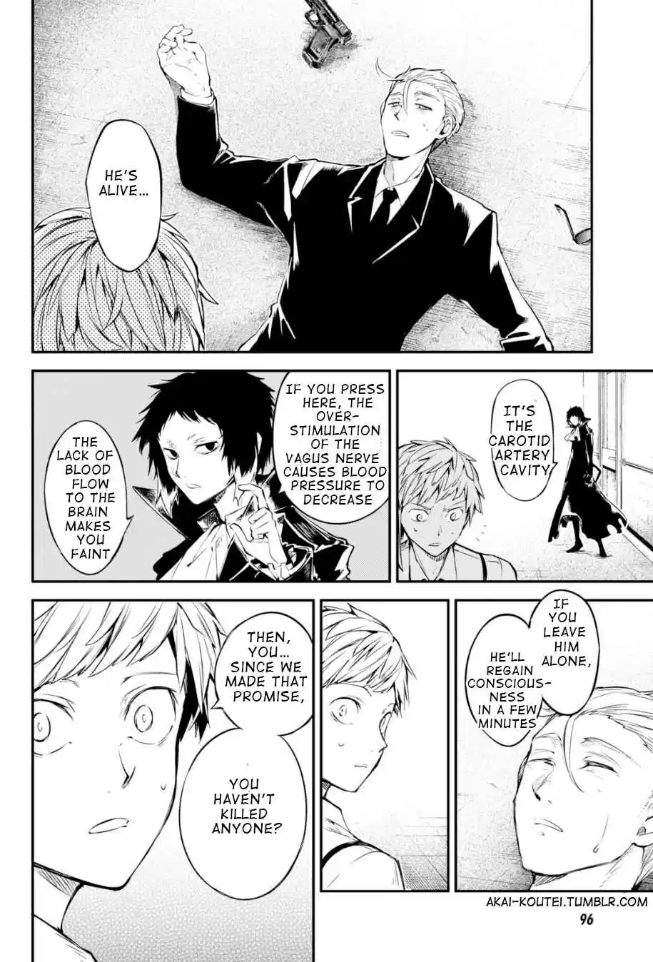 Bungo Stray Dogs Ch. 84.5 Hero VS Criminal