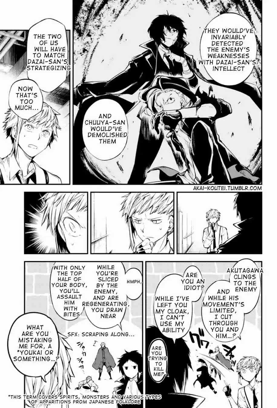 Bungo Stray Dogs Ch. 84.5 Hero VS Criminal