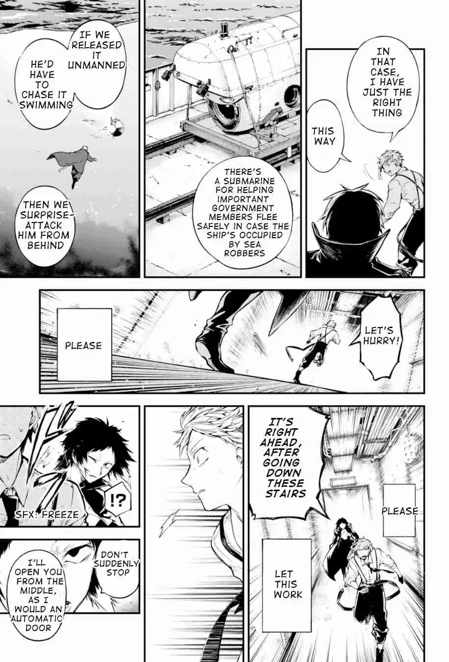 Bungo Stray Dogs Ch. 84.5 Hero VS Criminal